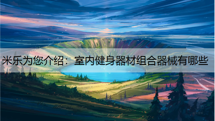 米樂為您介紹：室內(nèi)健身器材組合器械有哪些
