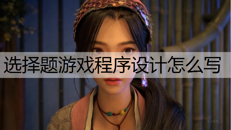 選擇題游戲程序設計怎么寫
